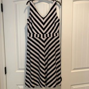 Ann Taylor Factory chevron dress